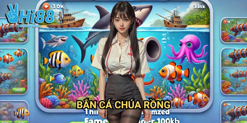Bắn cá Chúa Rồng Hi88: Khám Phá Vương Quốc Rồng Biển Huyền Bí